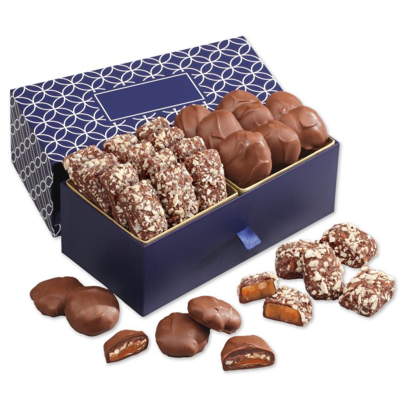 Custom Hidden Treasures with English Butter Toffee & Pecan Turtles with your company logo - 1