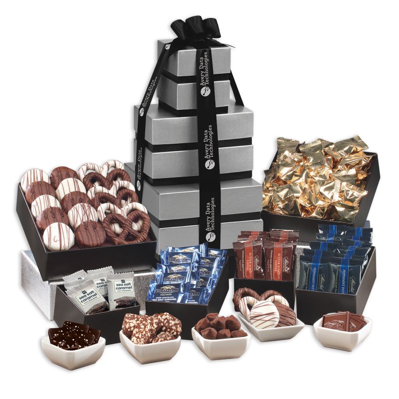 Custom Individually-Wrapped Chocolate Extravaganza with your company logo