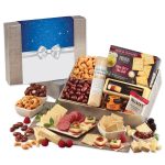 Custom Shelf Stable Snacking Smorgasbord with Bow Sleeve with your company logo - 1