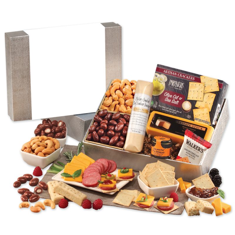 Custom Snacking Smorgasbord with Full Color Sleeve with your company logo - 1