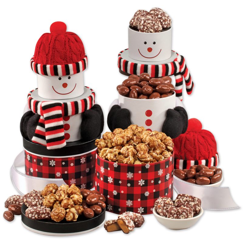 Custom Sweet Snowman Tower with your company logo - 1
