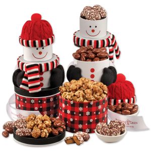 Custom Sweet Snowman Tower with your company logo