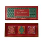 Custom Sugarfina Holiday 3PC Candy Bento Box - Red with your company logo - 1