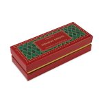 Custom Sugarfina Holiday 3PC Candy Bento Box - Red with your company logo - 2