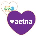 Custom 3" Heart Logo Sugar Cookie with your company logo