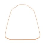 Custom 4" Long Sleeve Shirt Shaped Logo Sugar Cookie with your company logo - 1