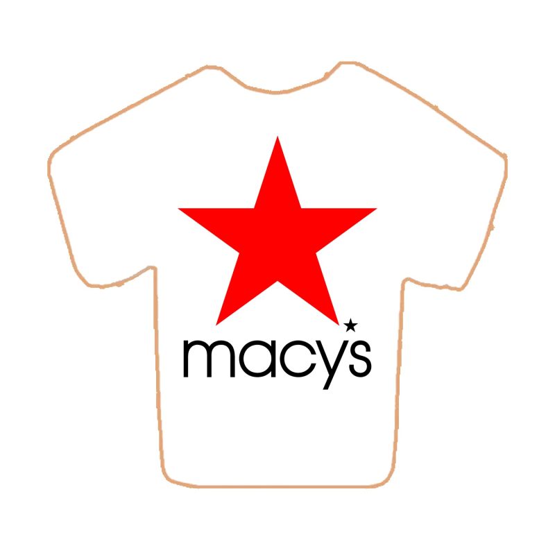 Custom 4" T-Shirt Shaped Logo Sugar Cookie with your company logo - 2