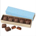 Custom Chocolate Sea Salt Caramels Flight with Confetti Wrap with your company logo - 1
