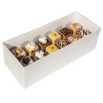 Custom Contains twelve handmade marshmallow crispy rice treats with your company logo - 1