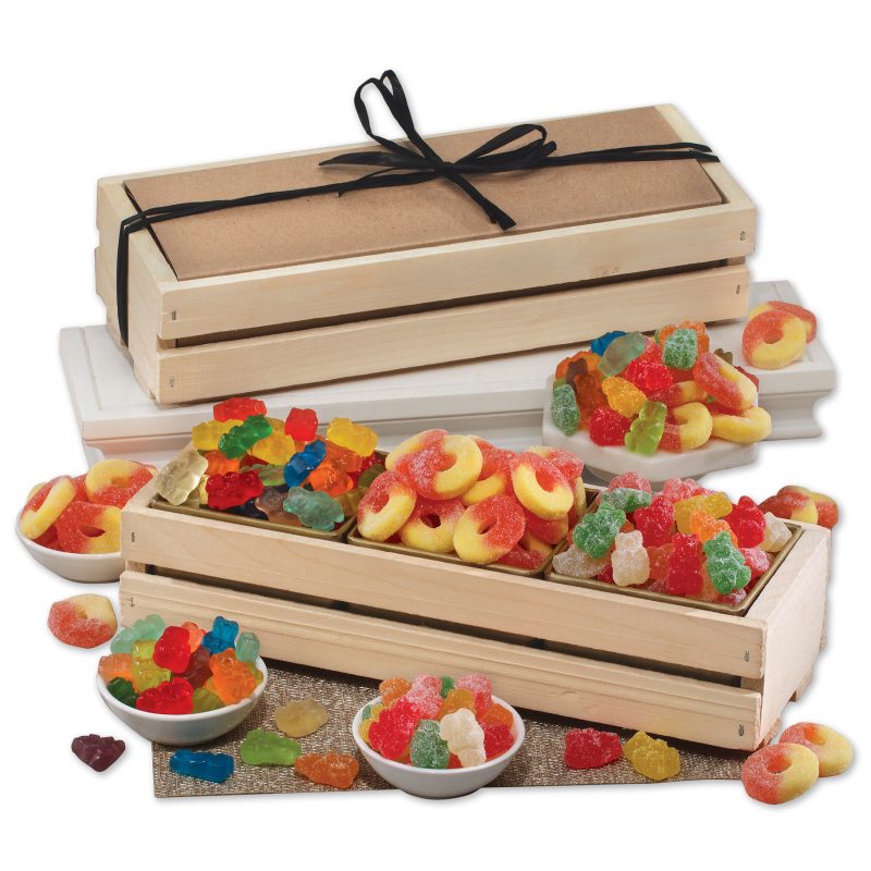 Custom Gummi Experience Crate with your company logo - 1
