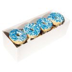Custom Includes 12 handmade marshmallow crispy rice treats and 4 individually wrapped crispy rice donuts with your company logo - 1