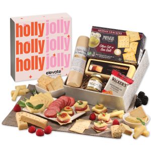 Custom Shelf Stable Snack Lover's Gift Box with Full Color Sleeve with your company logo