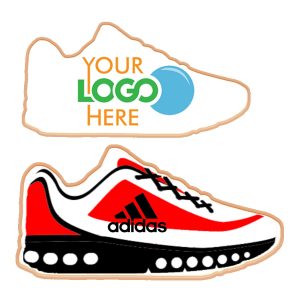 Custom Sneaker Shaped Logo Sugar Cookie with your company logo