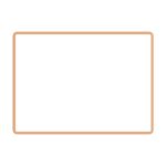 Custom c2"x4" Rectangle Logo Sugar Cookie with your company logo - 1