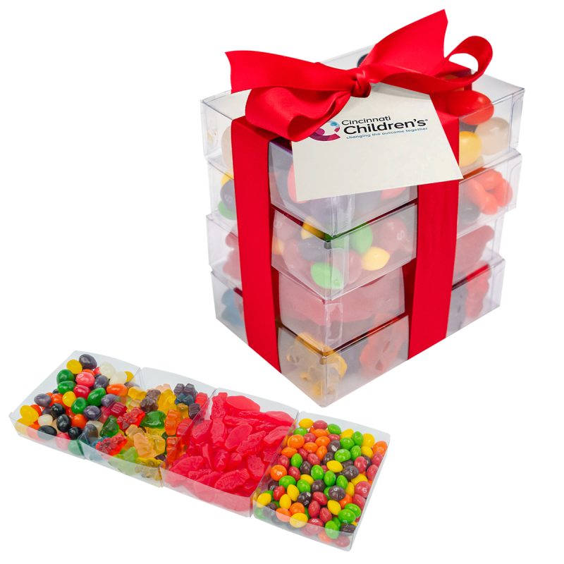 Custom Super Stacker Present with your company logo