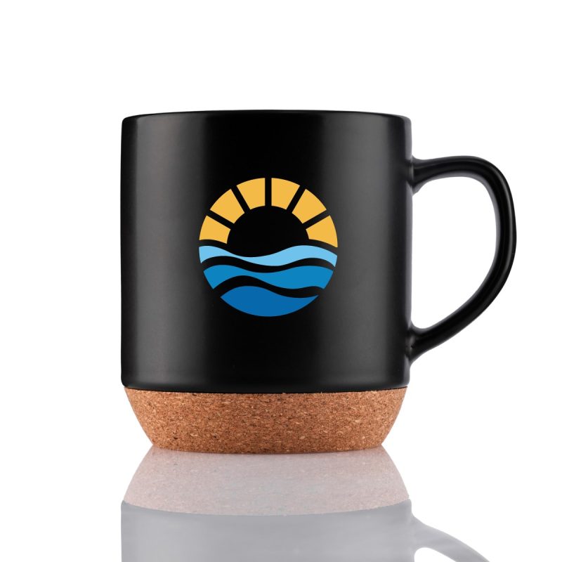 Custom 14 oz Corky Mug - Coffee Gift Set A with your company logo - 3
