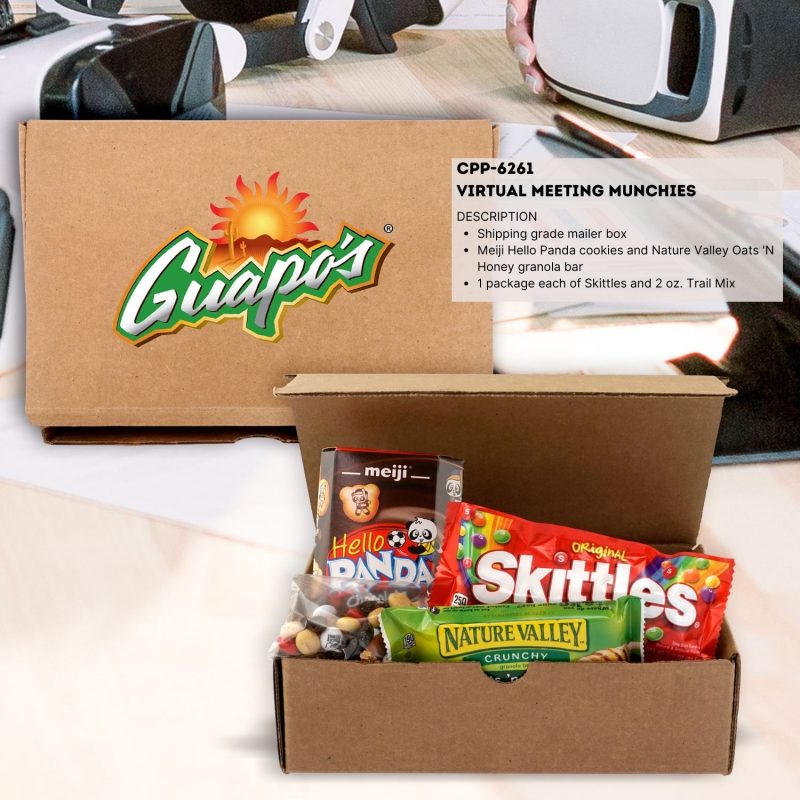 Custom Virtual Meeting Munchies with your company logo - 5