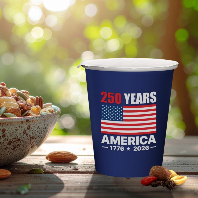 Custom Patriotic Treat Cup with your company logo - 3