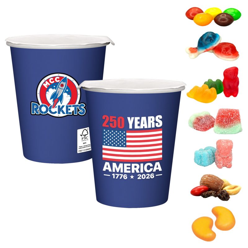 Custom Patriotic Treat Cup with your company logo
