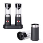 Custom LuxGrind Rechargeable Salt & Pepper Mill with your company logo