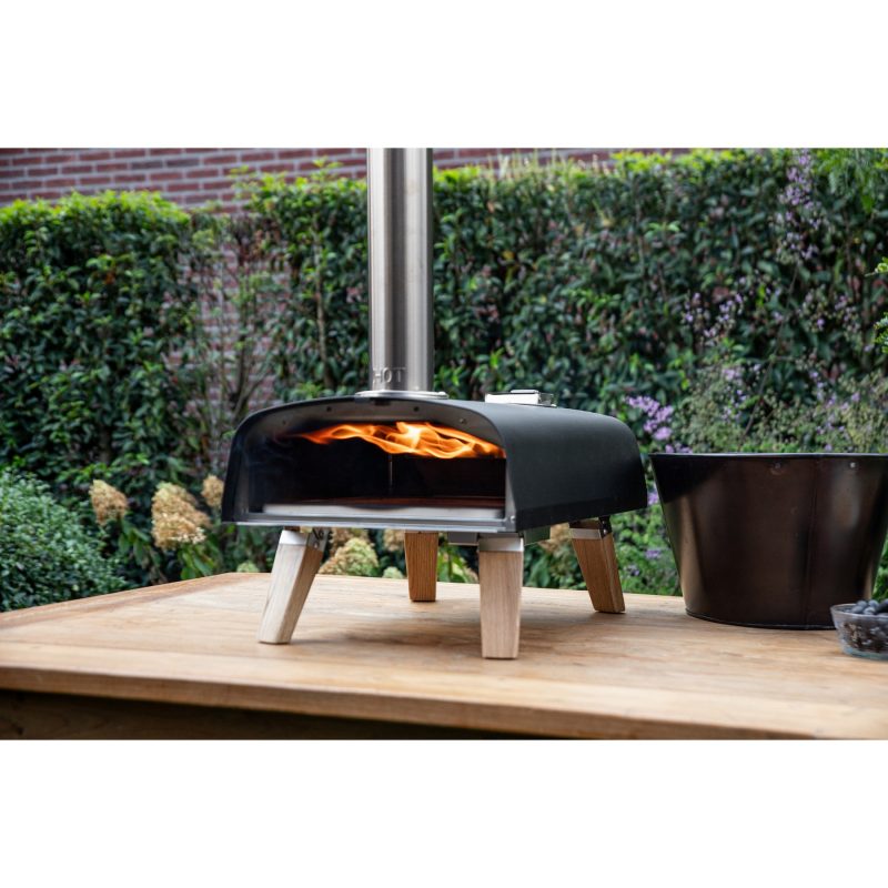 Custom BOSKA Pizza Oven Pro Pellet - Black with your company logo - 6
