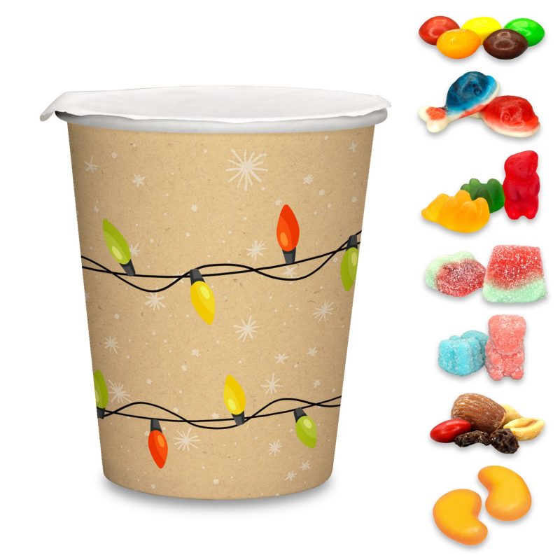 Custom Holiday Treat Cup with your company logo - 1