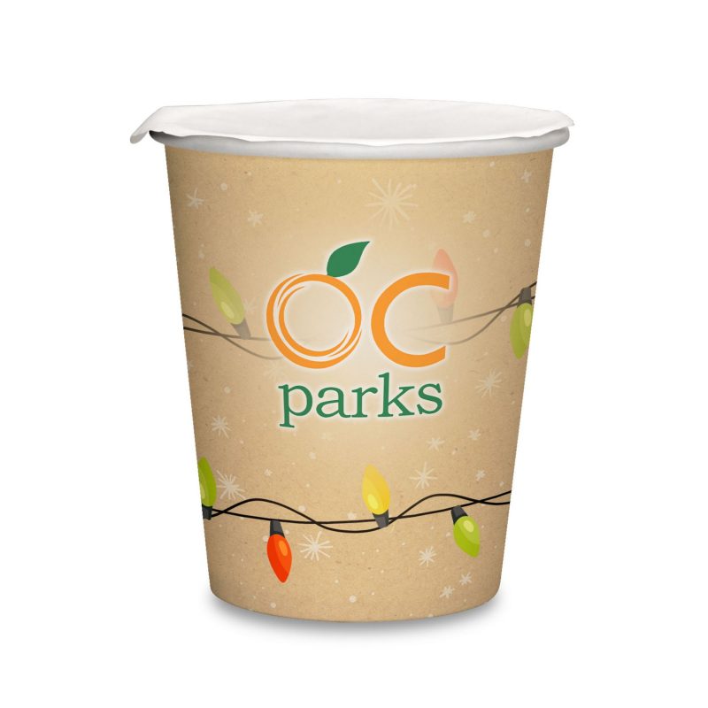 Custom Holiday Treat Cup with your company logo - 3