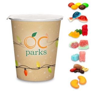 Custom Holiday Treat Cup with your company logo