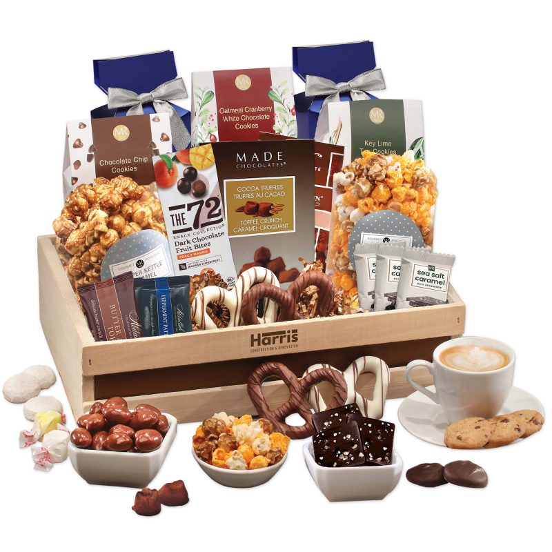 Crate-Full-of-Snacks-CRH7418 Custom Crate Full of Snacks with your company logo