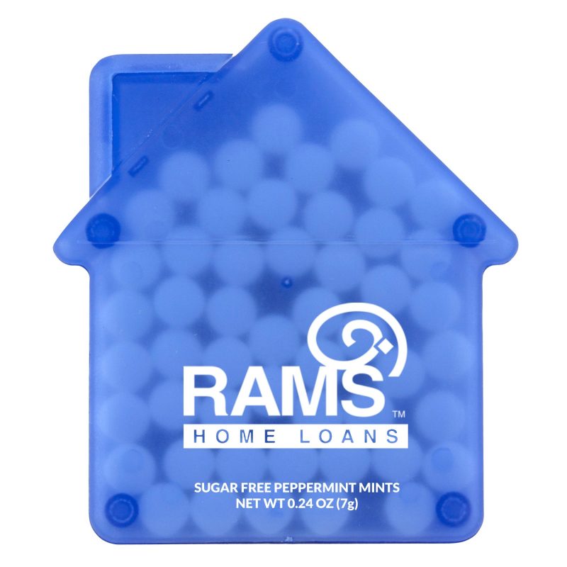 Custom House Shaped Credit Card Mints with your company logo - 9