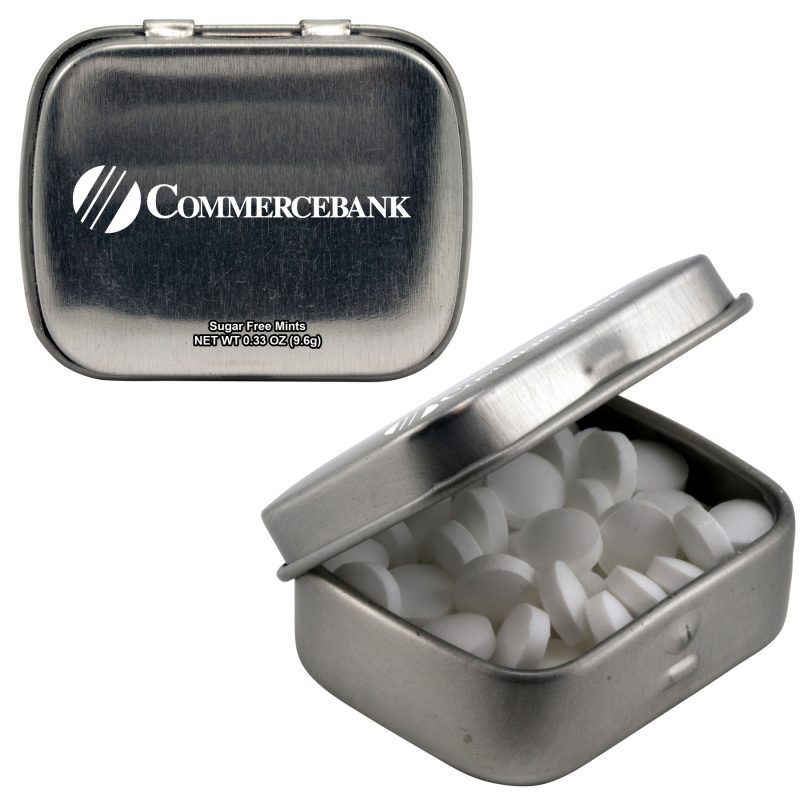 Custom Mini Hinged Mint Tin with your company logo - 8