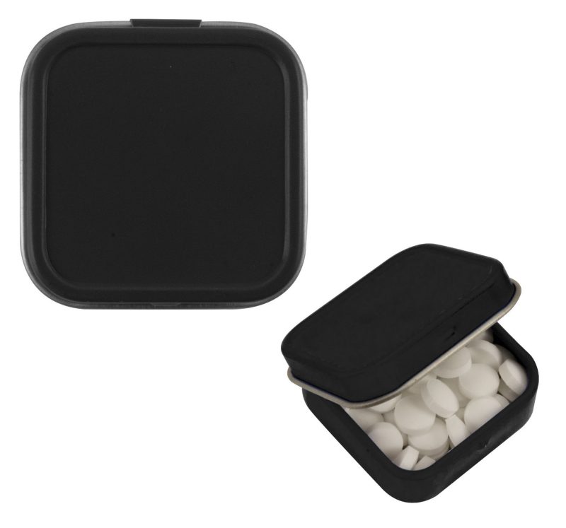 Custom Mini Square Mint Tin with your company logo - 1