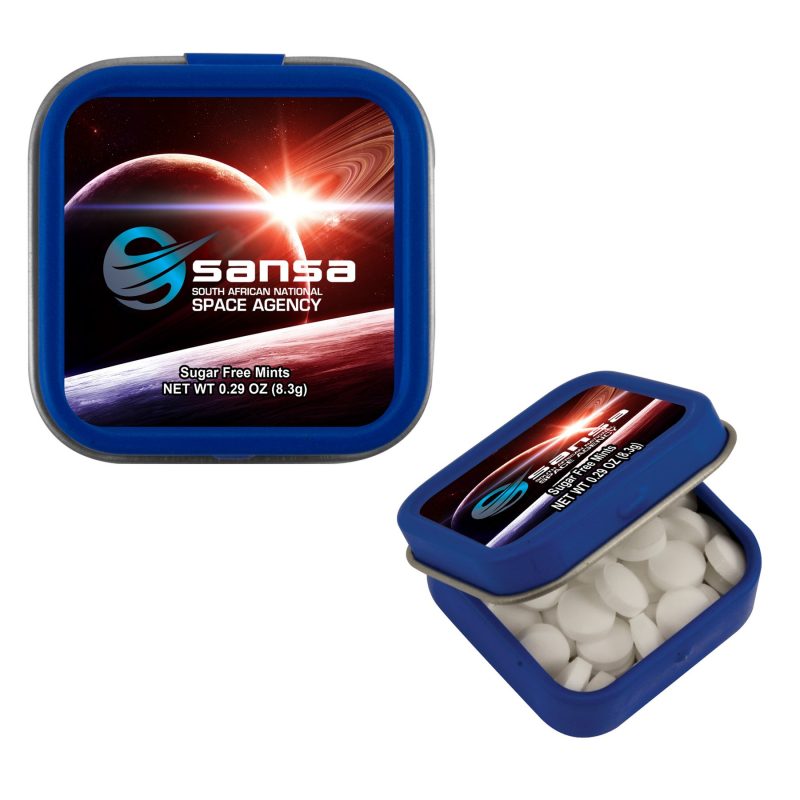 Custom Mini Square Mint Tin with your company logo - 7