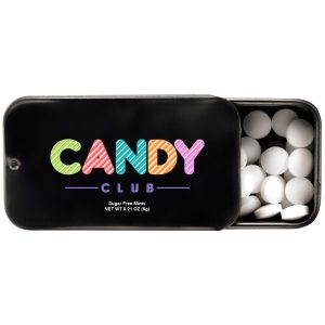 Custom Mini Tek Slider Mints 0.25 Oz. with your company logo