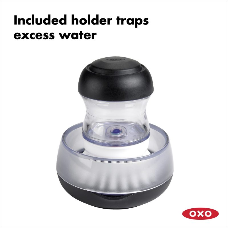 Custom OXO Good Grips Soap Dispense Palm Brush Storage Se with your company logo - 5