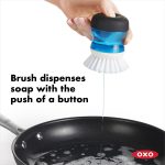 Custom OXO Good Grips Soap Dispense Palm Brush Storage Se with your company logo - 6