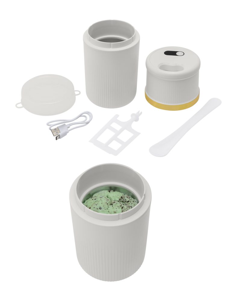 Custom Scooper Compact Ice Cream Maker. with your company logo - 3