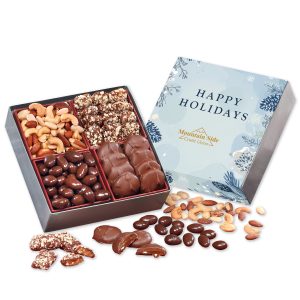 Custom Signature Assortment with Happy Holidays Sleeve with your company logo