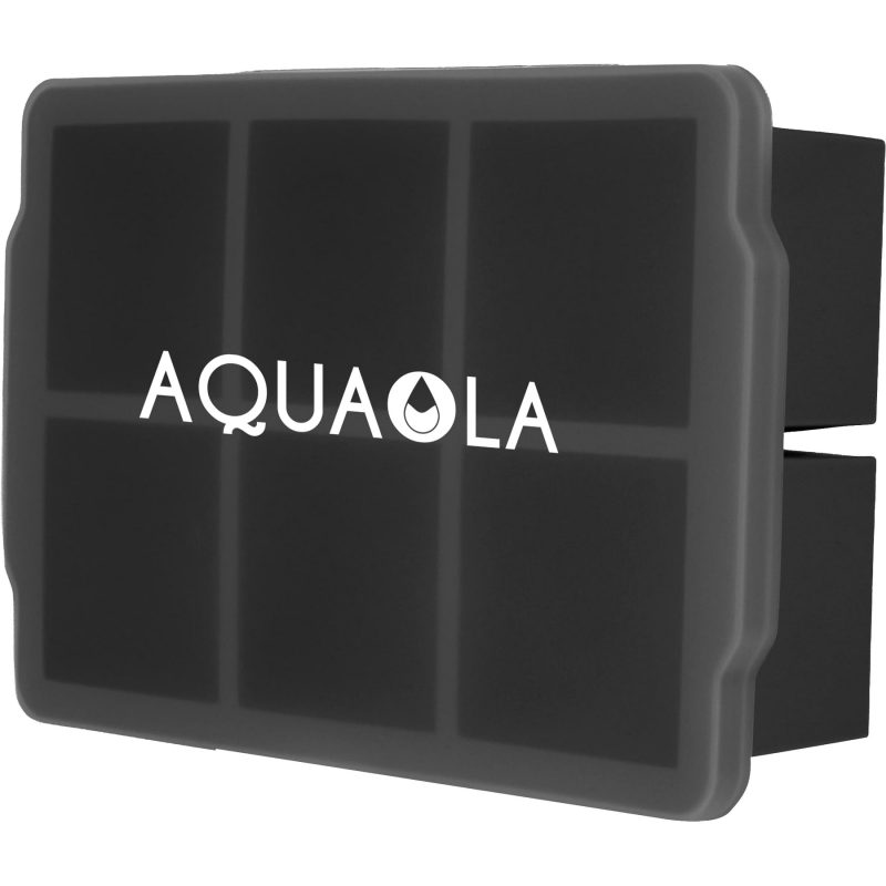 Custom Silicone Ice Cube Tray w/ Lid with your company logo