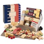 Custom Snack Lover's Gift Box with Stripes & Splatter Sleeve with your company logo - 1