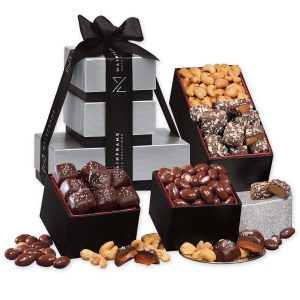 Custom Sophisticated Flavors Tower with your company logo