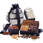 Custom Sumptuous Treats Tower with your company logo