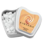 Custom Tooth Shaped Mint Tin with your company logo