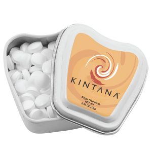 Custom Tooth Shaped Mint Tin with your company logo